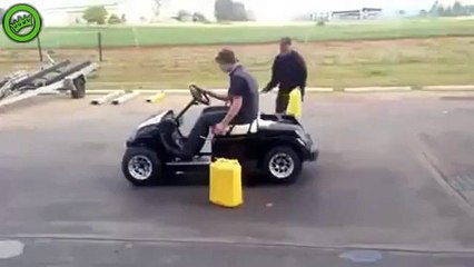 Golf car with Hayabusa engine