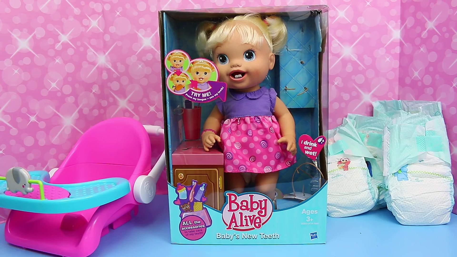 Baby alive baby's sales new teeth