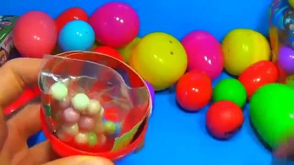 Süpriz Yumurta Surprise Eggs!!! Disney CARS MARVEL Spider Man SpongeBob HELLO KITTY PARTY ANIMALS