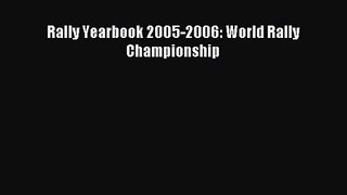 [PDF Download] Rally Yearbook 2005-2006: World Rally Championship [Download] Full Ebook