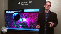 Highest end LG OLED TV slims down