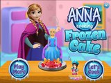 Мультик: Frozen games: Anna Cooking Frozen Cake / Холодное сердце: Анна готовит торт