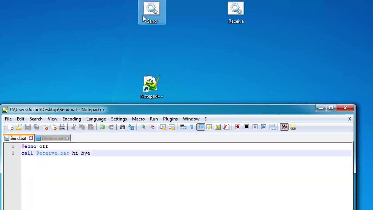 Batch Programming- Lesson 6 (Passing Variables Between Files)