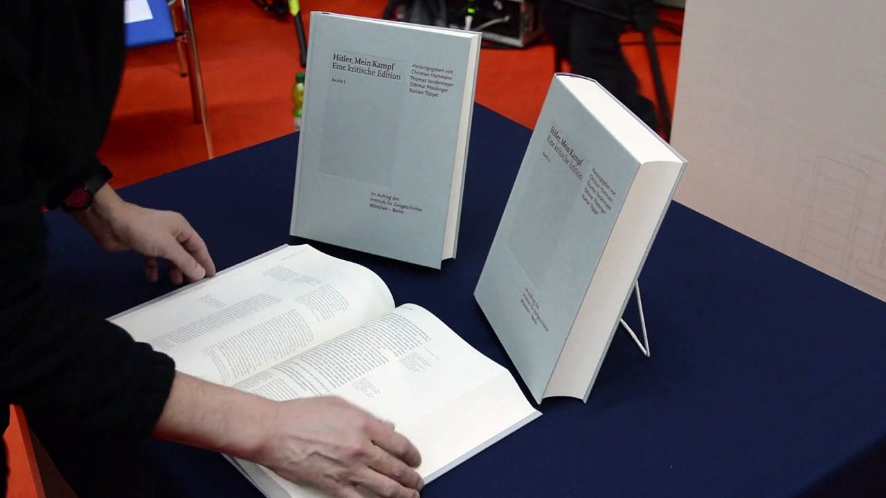 Umstrittene Neuausgabe von 'Mein Kampf' vorgestellt