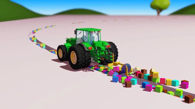 Развивающий мультик для детей. Трактор Джон. Монстр Трак. Игра по мультику. Игра для детей.