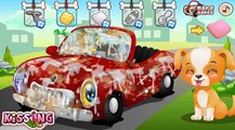 Car Games - Puppy Car Wash Animals Games Best Baby Games ( Игра автомойка ремонт и покраска машины)