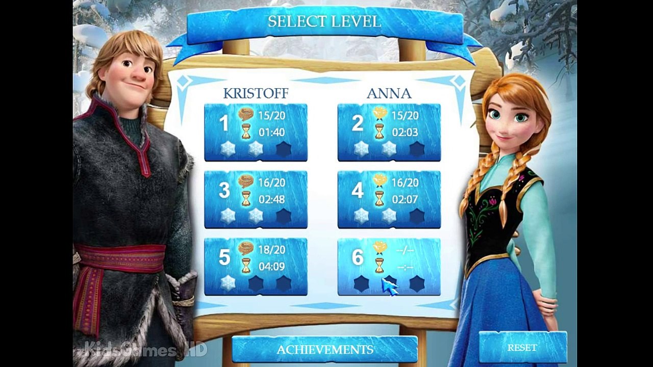Frozen & Tangled Disney Princess Elsa & Rapunzel Games Disney Full Games Movie : Double Tr