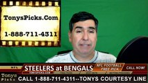 NFL Free Pick Cincinnati Bengals vs. Pittsburgh Steelers Prediction Odds Preview 1-9-2016