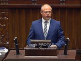 Poseł Jacek Protas - Wystąpienie z dnia 09 grudnia 2015 roku.