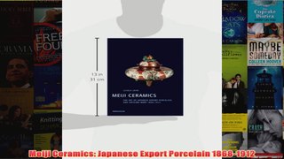 Meiji Ceramics Japanese Export Porcelain 18681912