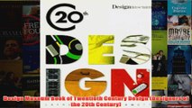 Design Museum Book of Twentieth Century Design Designers of the 20th Century