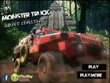 Монстр трак в джунглях | игра стреляй по монстрам | game Monster Truck Jungle Challenge