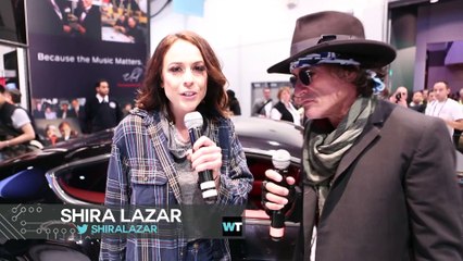 Joe Perry on the FUTURE of Music at CES 2016 | What's Trending Exclusive