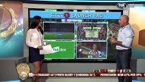 Mel McLaughlin - Hot legs During Sport Reporting