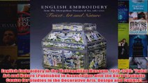 English Embroidery in the Metropolitan Museum 15751700 Twixt Art and Nature Published