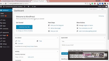Complete WordPress Tutorial in Urdu Part-02