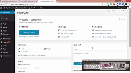 Complete WordPress Tutorial in Urdu Part-03