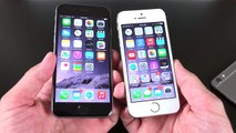 Apple iPhone 6 vs 6 Plus Unboxing Comparison