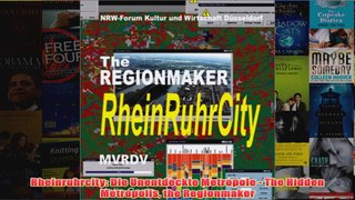 Rheinruhrcity Die Unentdeckte Metropole  The Hidden Metropolis the Regionmaker