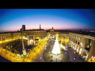 Natale 2015 a Lecce: tramonto a piazza Sant'Oronzo, tra bellezza e suggestione