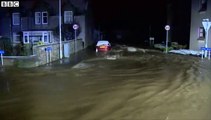 Scotland floods: Homes evacuated as River Don burst its banks