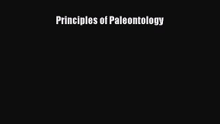 PDF Download Principles of Paleontology PDF Full Ebook