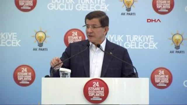 Afyon Başbakan Davutoğlu AK Parti Kampı'nda Konuşuyor-3