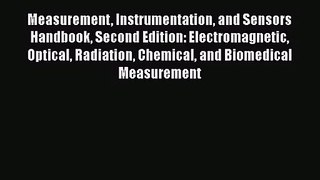 PDF Download Measurement Instrumentation and Sensors Handbook Second Edition: Electromagnetic