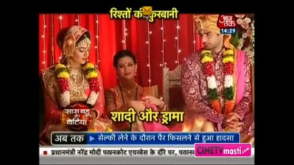 Swaragini   9th january 2016 Reshtey aur drama cinetvmasti.com