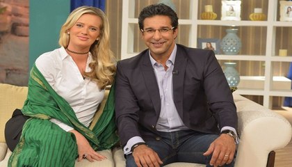 Wasim Akram and Shaniera Akram in Nadia Khan Morning Show Part 2