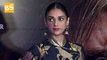 Aditi Rao Hydari Look Beautiful At Special Screening Of Film Wazir