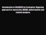 PDF Download Introduction to WinBUGS for Ecologists: Bayesian approach to regression ANOVA