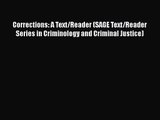[PDF Download] Corrections: A Text/Reader (SAGE Text/Reader Series in Criminology and Criminal
