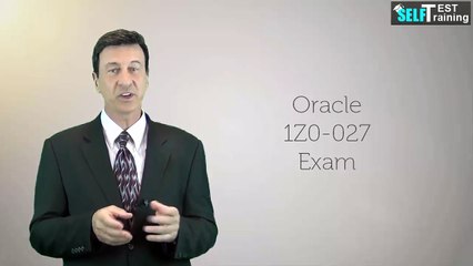 Oracle 1Z0-027 Exadata X3 and X4 Administrator Exam