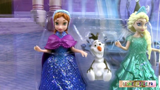 Pâte à modeler Princesse Reine des neiges mini poupées magiclip Elsa Anna Frozen playdoh