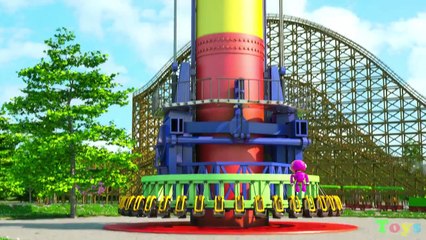 Adventure at the Amusement Park with Max the Glow Train and Friends Trailer TOYS