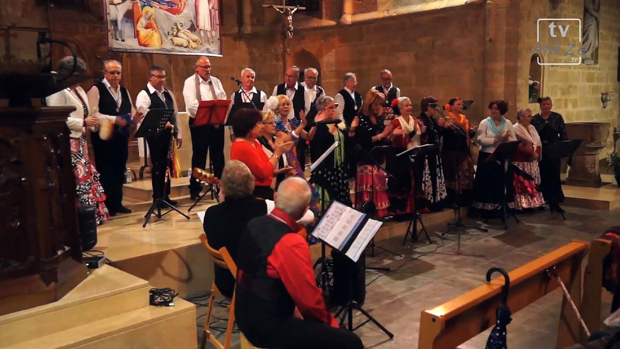 Concert de chants de Noël espagnols par l'association culturelle de Balaruc le Vieux "Coro Aficion".