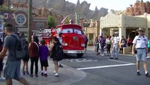 Disneylands Red from Cars Land is on his way to save Tower of Terror!!