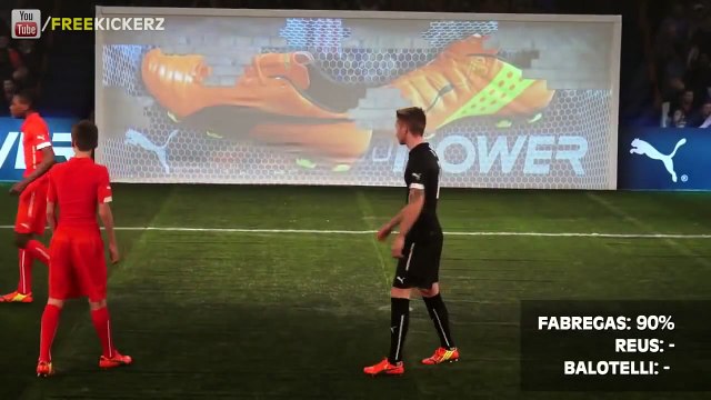 REUS vs. BALOTELLI vs. FABREGAS - evoPOWER CHALLENGE - Part 22