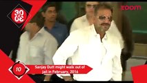 Sanjay Dutt Might Walk Out Of Jail In February 2016 - Bollywood News