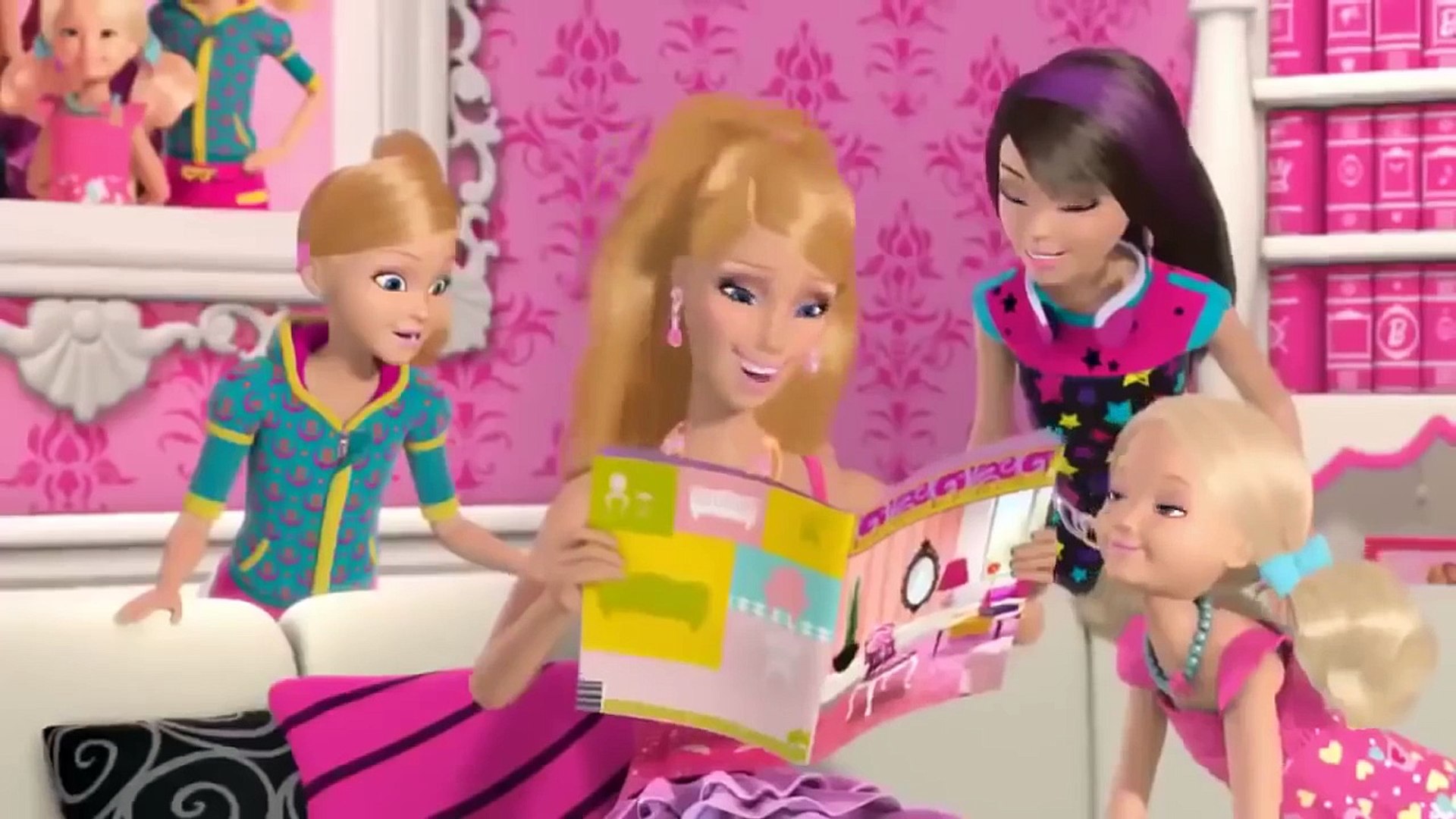 barbie life in the dreamhouse sticker it up