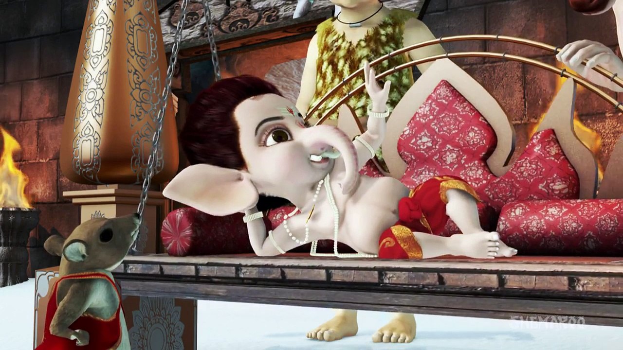 Bal Ganesh 2 - Lord Ganesha Mocks Mooshak - Malayalam Animated film for Children