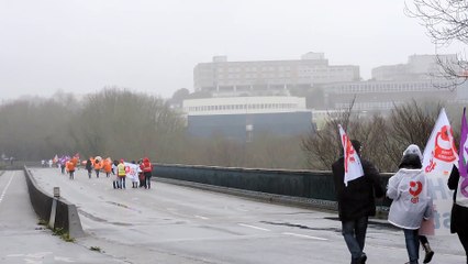 Brest Info - Manifestation CHRU Brest