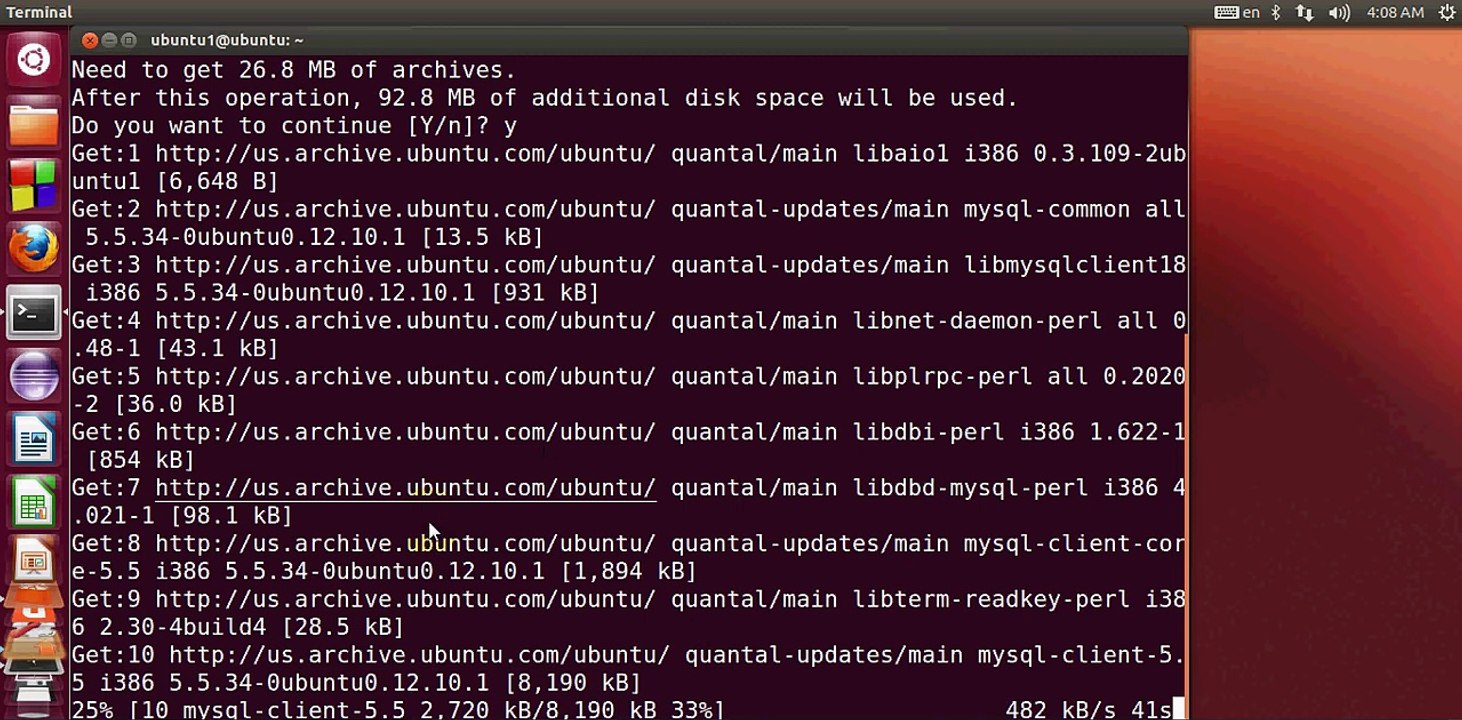 Beginners MYSQL Database Tutorial # How to install MySQL on Ubuntu_Debian Linux