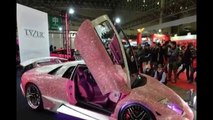 Lamborghini shock Swarovski crystals Tokyo Auto Salon