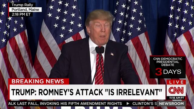 Donald Trump: I could have said, Mitt, drop to your knees, he would have dropped to his knees