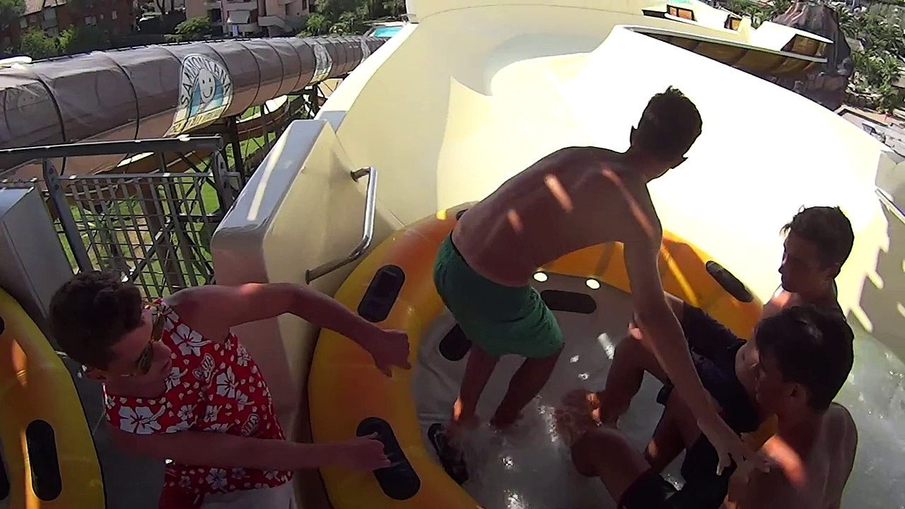 Strange Intrigo Water Slide at Acqua Village Cecina