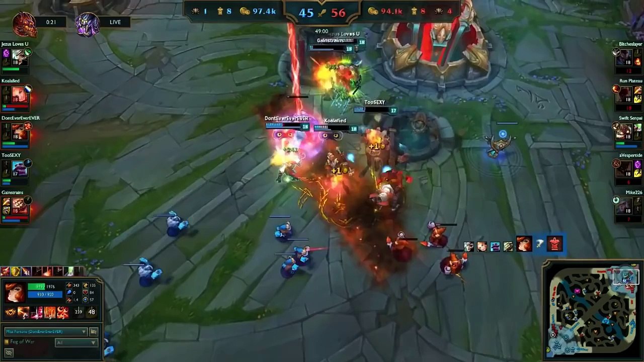 League of Legends - Epic ADC 1v5 Pentakill Montage 2016 (Top 10) #1