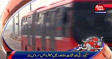 Lahore: Metro bus service suspended over Security concerns