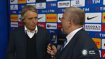 LE PAROLE DI MANCINI POST INTER JUVE (TIM CUP)